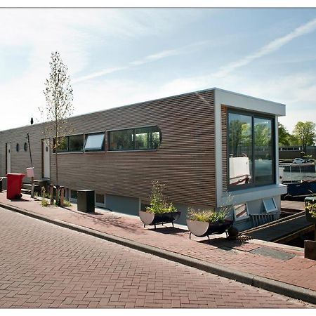 Private Guesthouse Bnb The Waterhouse Houseboat Amsterdam Buitenkant foto